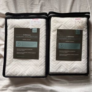 Two brand new luxury pillow covers for the price of one!